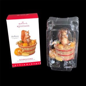 2016 Hallmark Ornament Limited Edition Marjolein Bastin Autumn Blessings NIB.